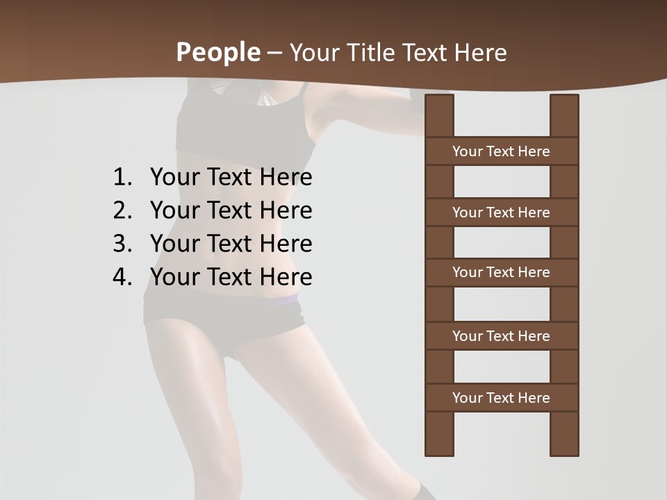 Action Lifestyle Gym PowerPoint Template