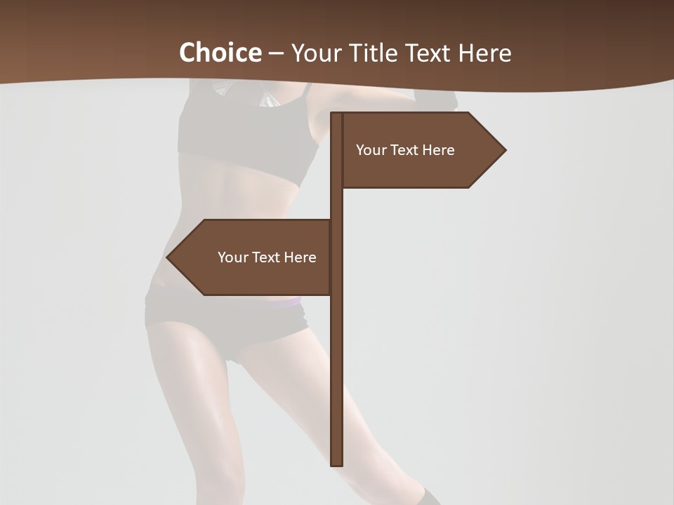Action Lifestyle Gym PowerPoint Template