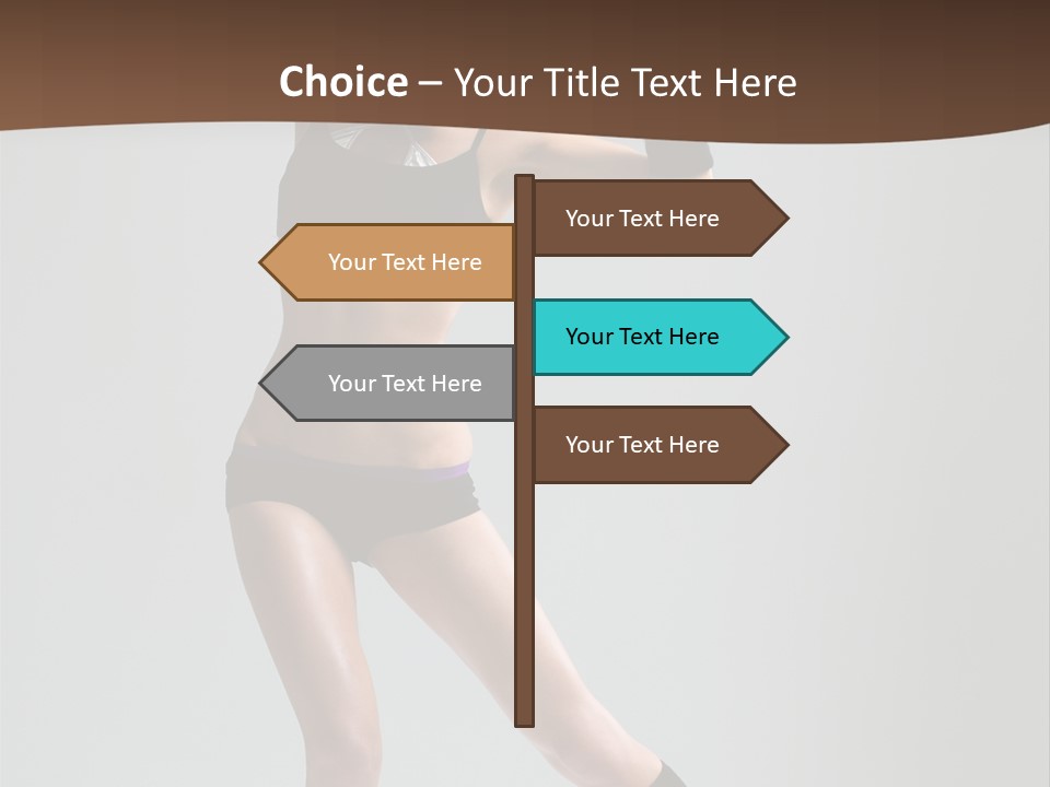Action Lifestyle Gym PowerPoint Template