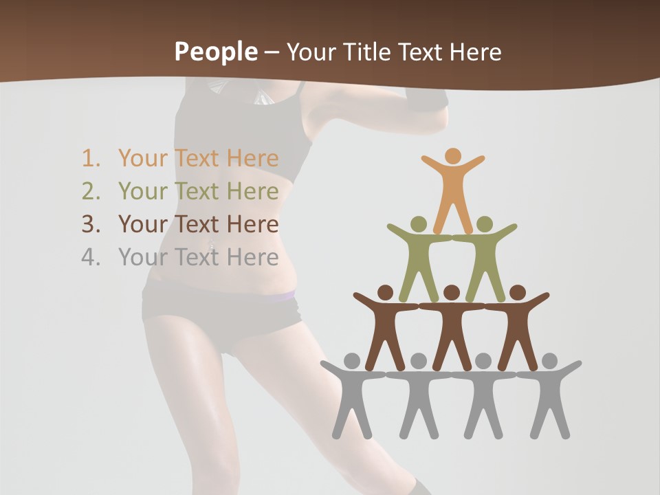 Action Lifestyle Gym PowerPoint Template