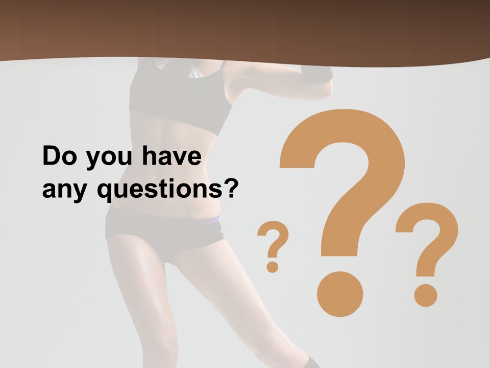 Action Lifestyle Gym PowerPoint Template