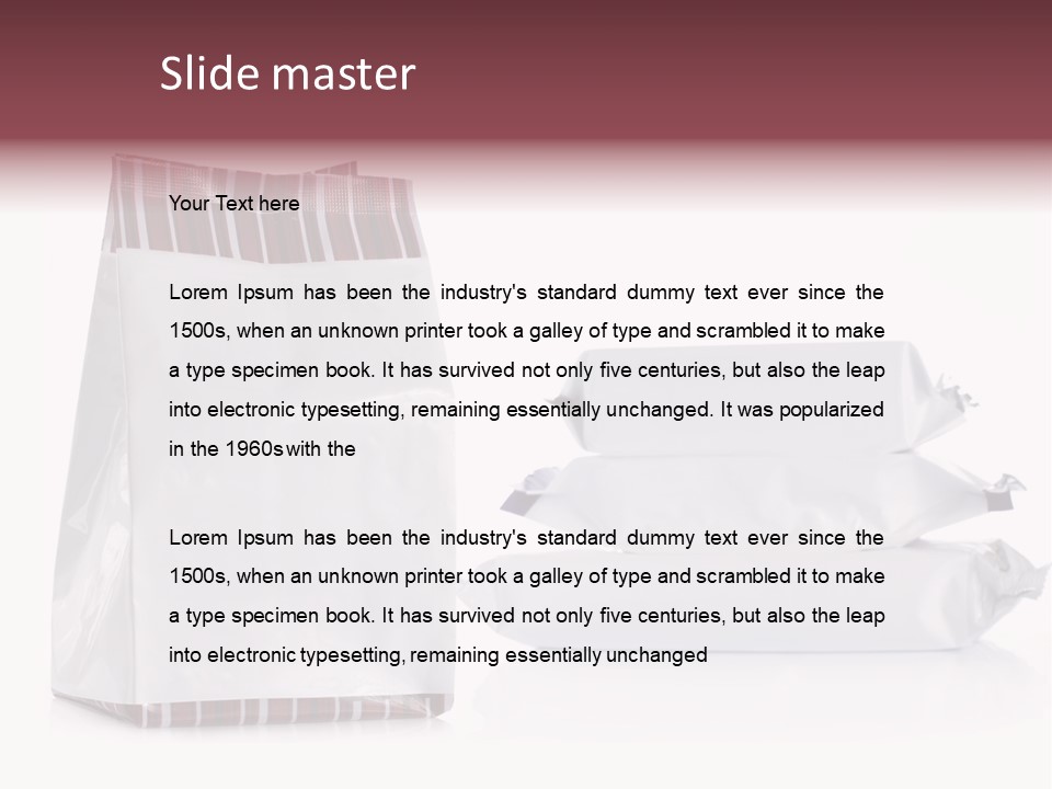 Box Art Commercial PowerPoint Template