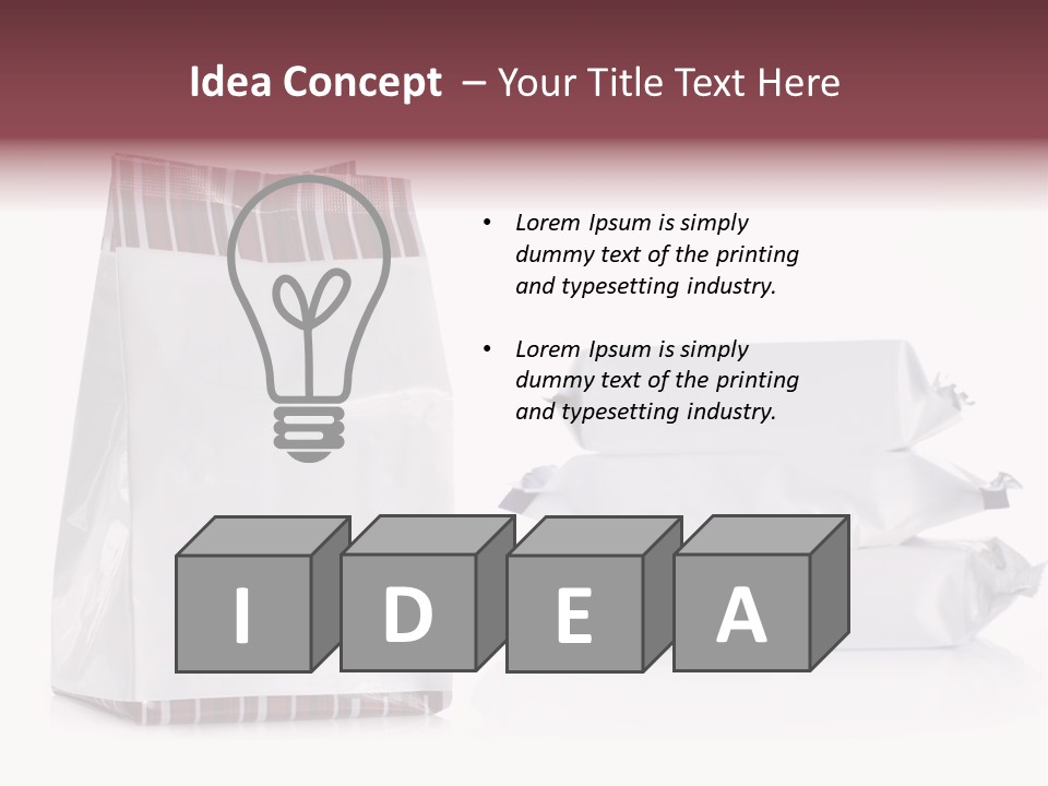 Box Art Commercial PowerPoint Template