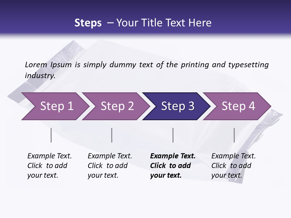Desert Liquid Isolated PowerPoint Template