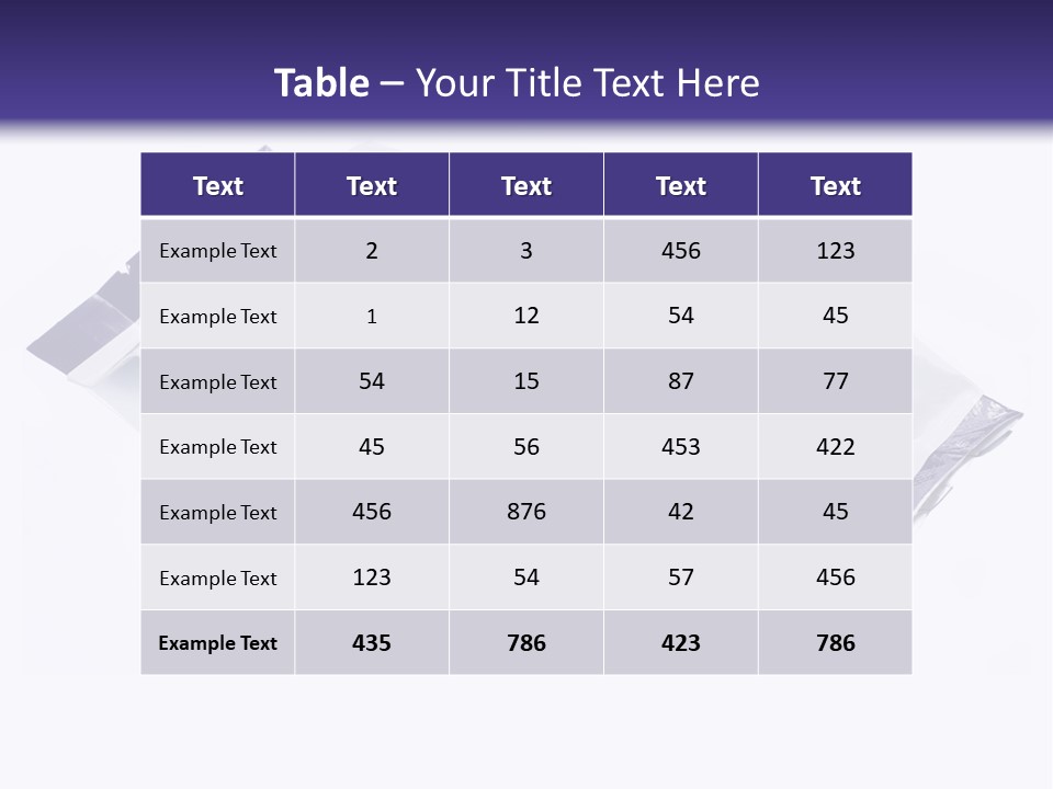 Desert Liquid Isolated PowerPoint Template