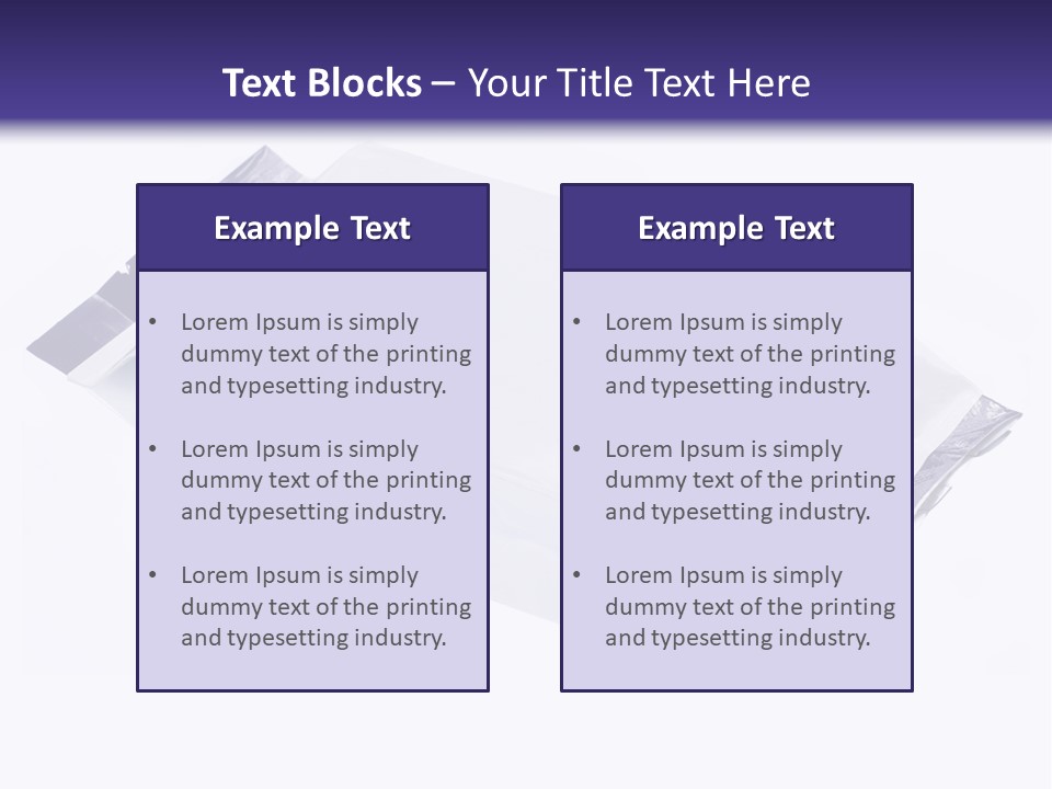 Desert Liquid Isolated PowerPoint Template