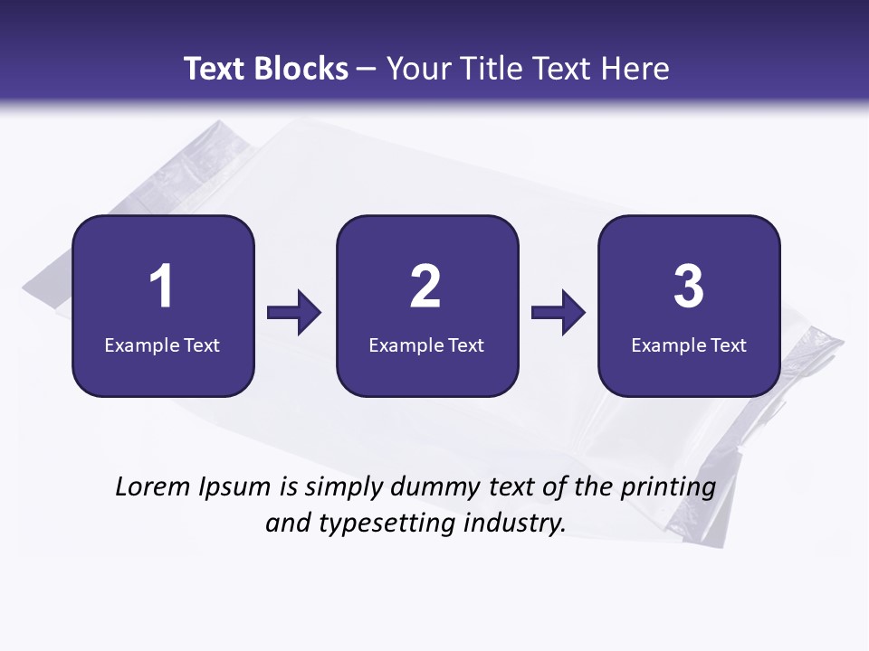 Desert Liquid Isolated PowerPoint Template