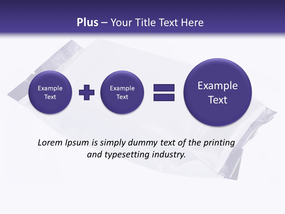 Desert Liquid Isolated PowerPoint Template