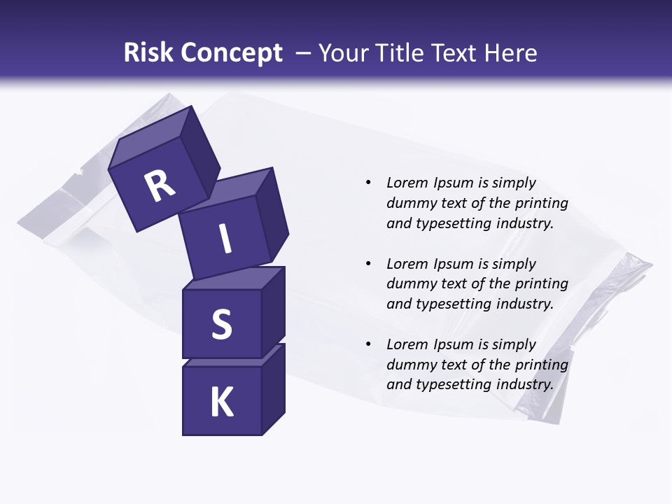 Desert Liquid Isolated PowerPoint Template
