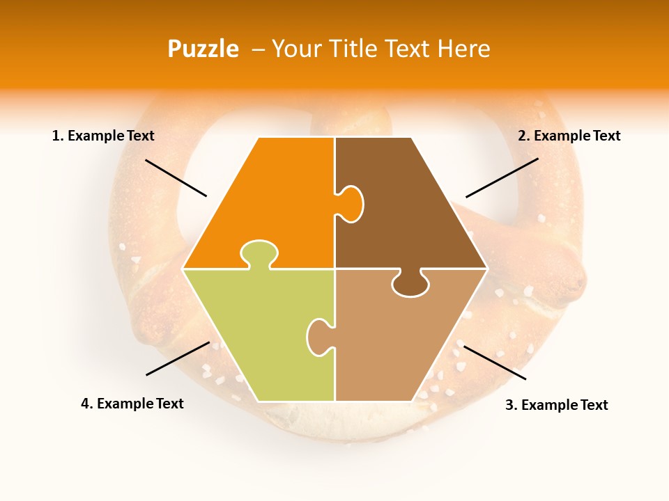 Unhealthy Bread Breakfast PowerPoint Template