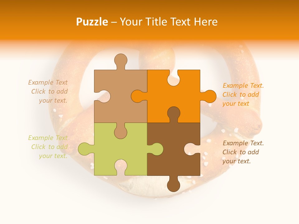 Unhealthy Bread Breakfast PowerPoint Template