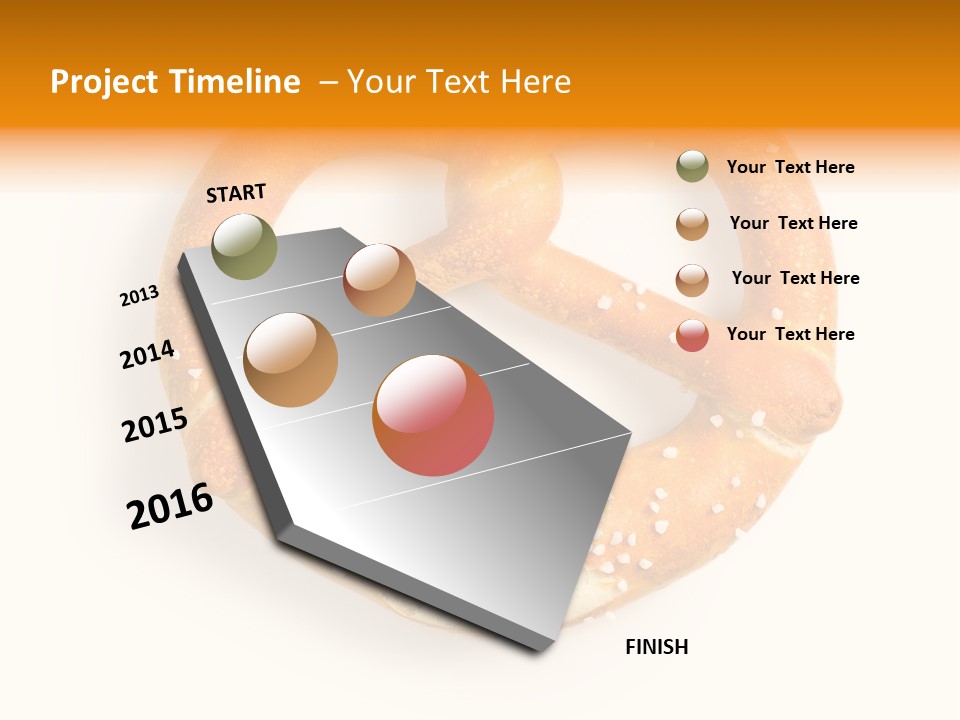 Unhealthy Bread Breakfast PowerPoint Template