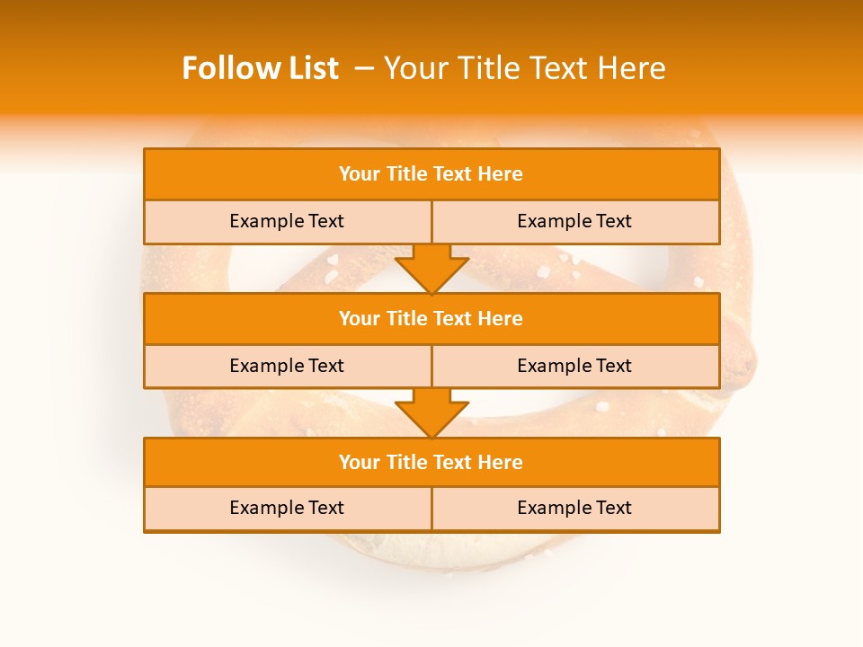 Unhealthy Bread Breakfast PowerPoint Template
