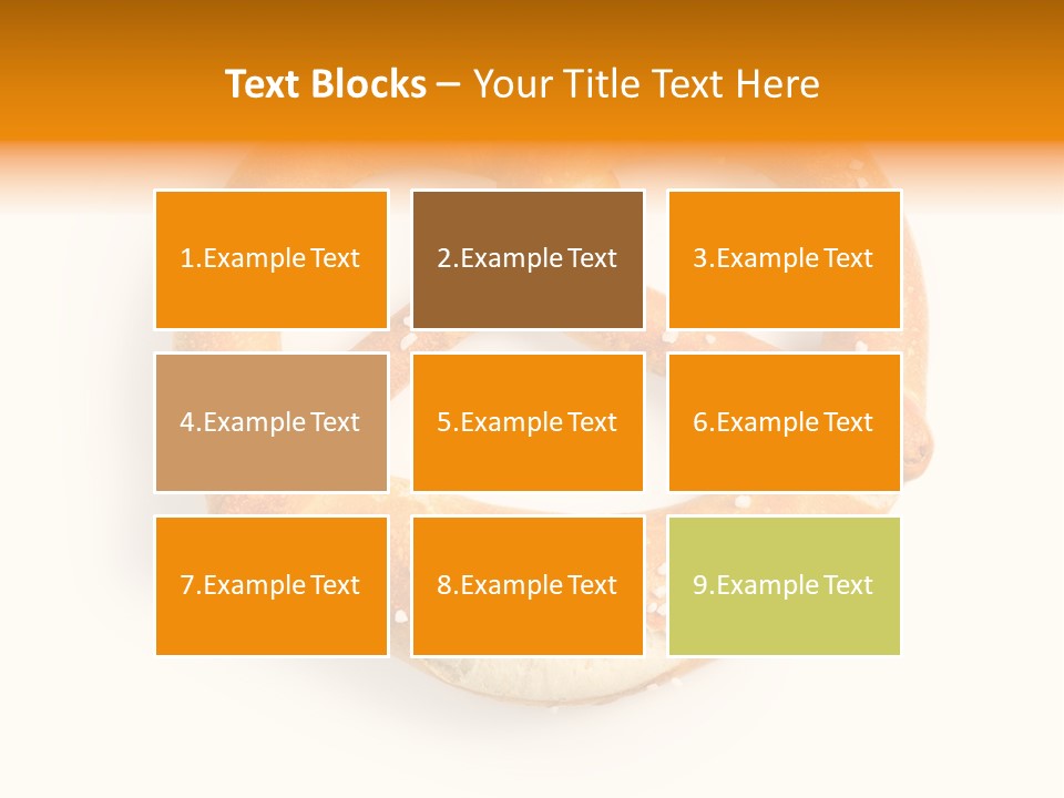 Unhealthy Bread Breakfast PowerPoint Template