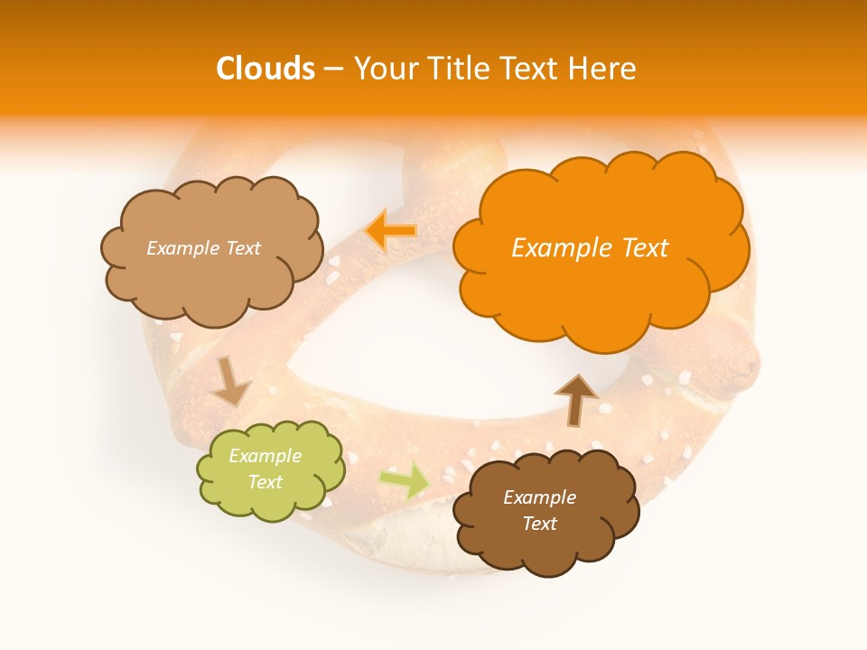 Unhealthy Bread Breakfast PowerPoint Template