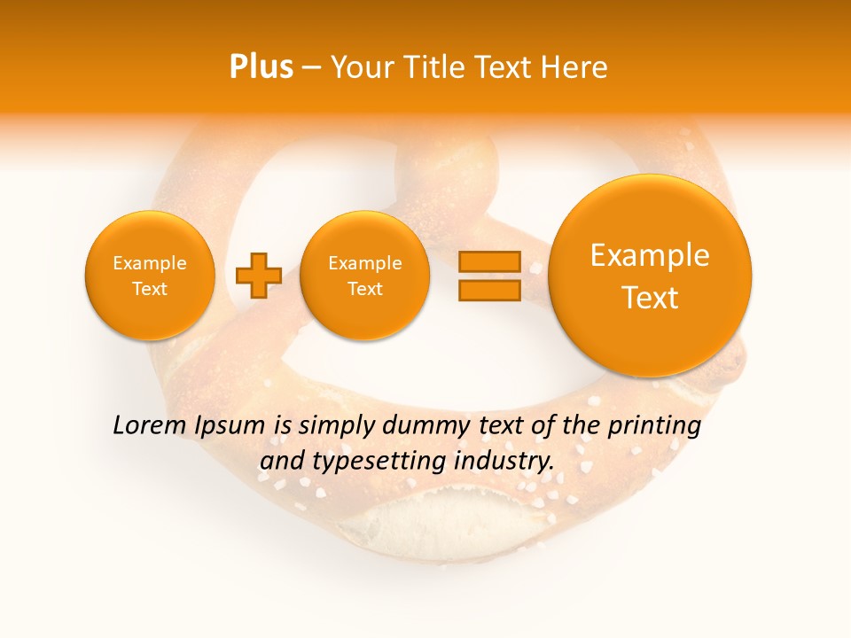 Unhealthy Bread Breakfast PowerPoint Template