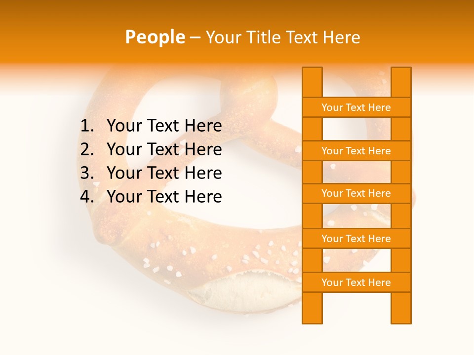 Unhealthy Bread Breakfast PowerPoint Template