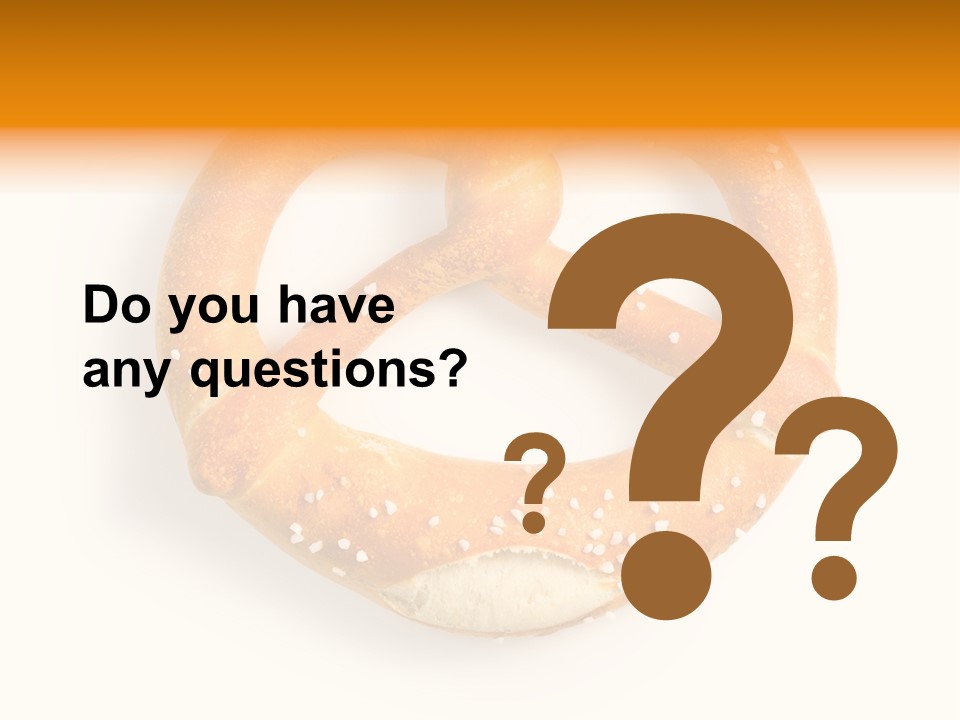 Unhealthy Bread Breakfast PowerPoint Template