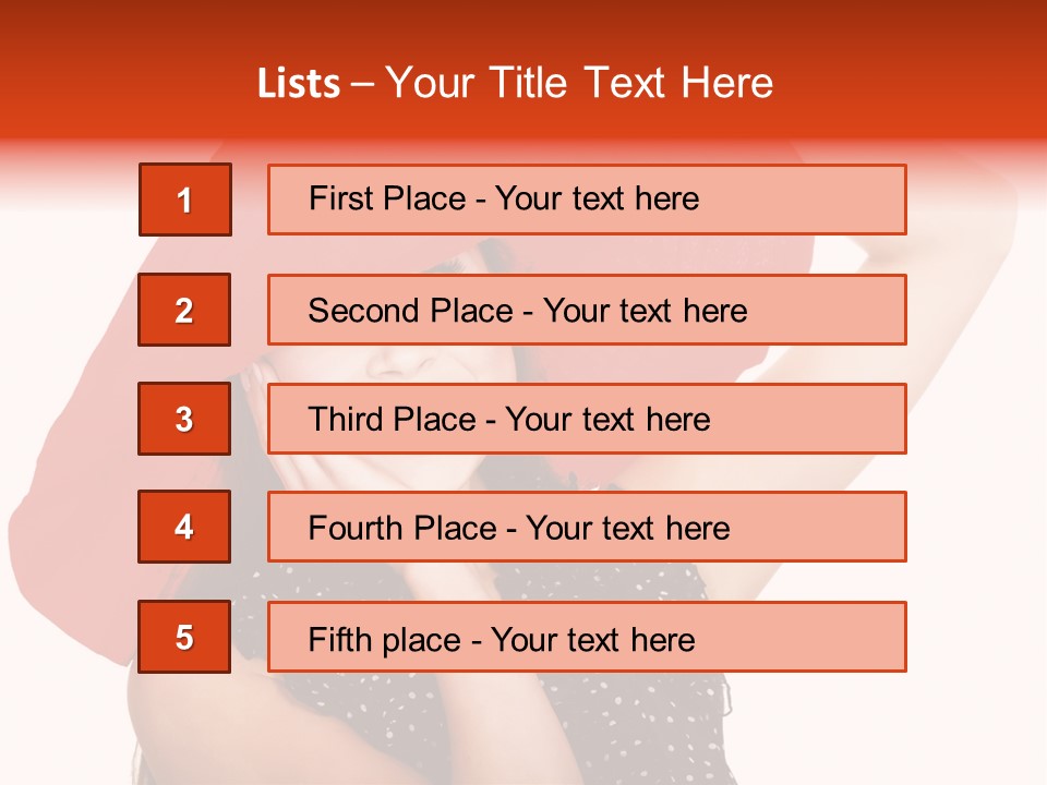 Freshness Person Fresh PowerPoint Template