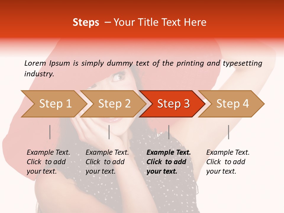 Freshness Person Fresh PowerPoint Template