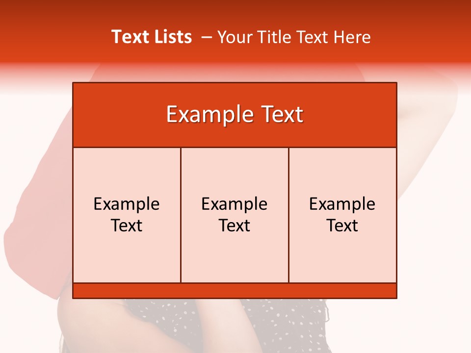 Freshness Person Fresh PowerPoint Template