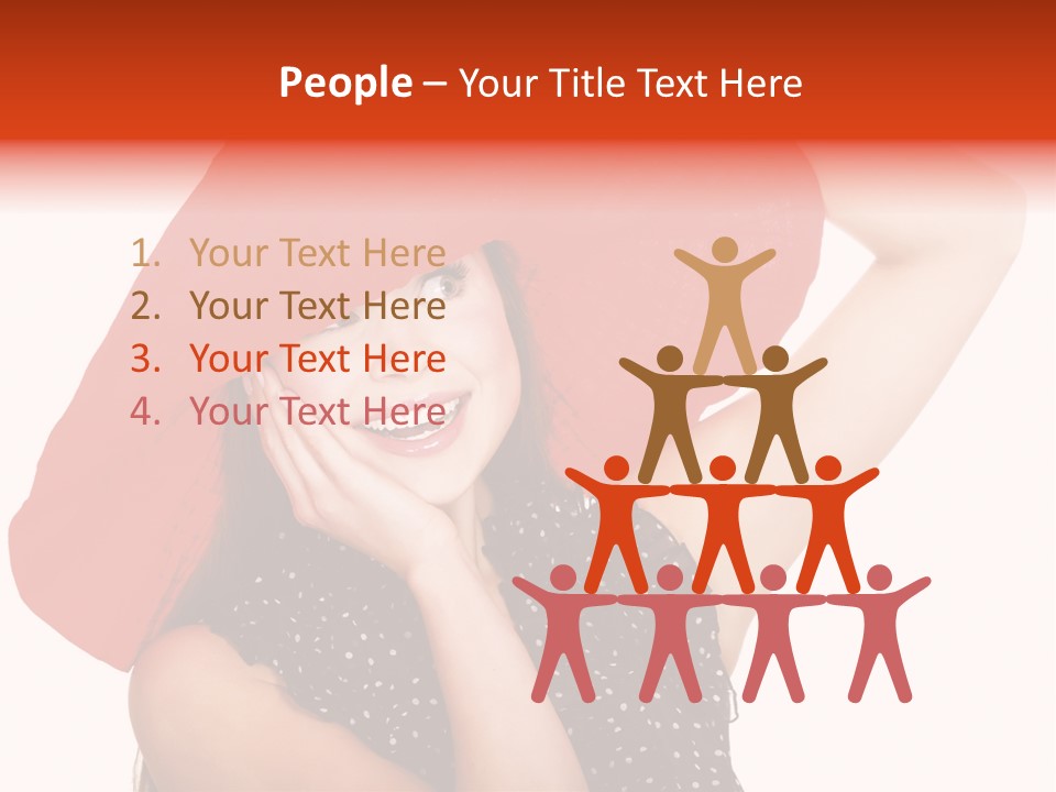 Freshness Person Fresh PowerPoint Template