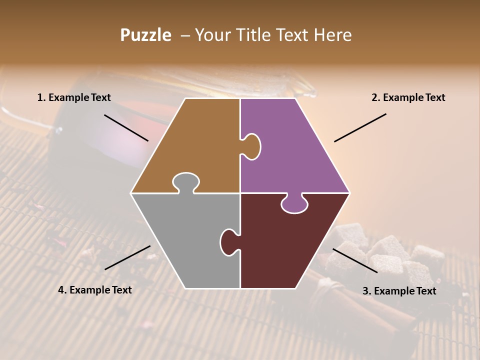 Cinnamon Taste Green PowerPoint Template