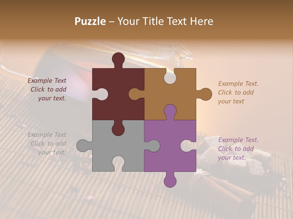 Cinnamon Taste Green PowerPoint Template