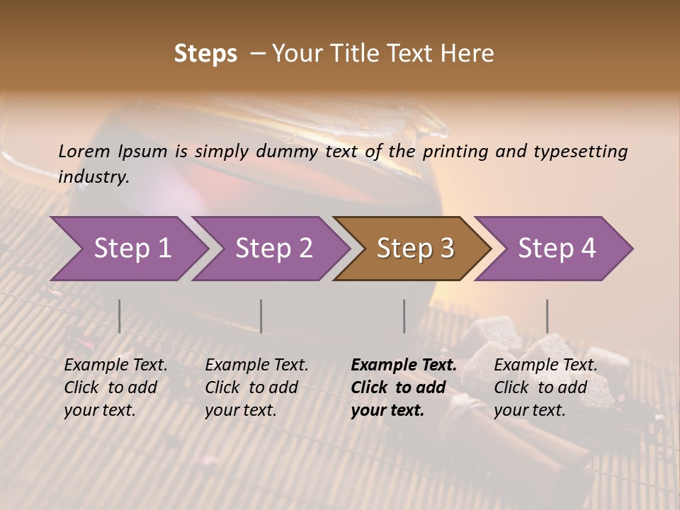 Cinnamon Taste Green PowerPoint Template