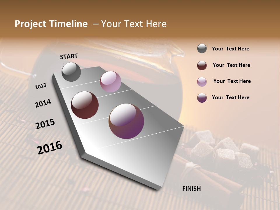Cinnamon Taste Green PowerPoint Template