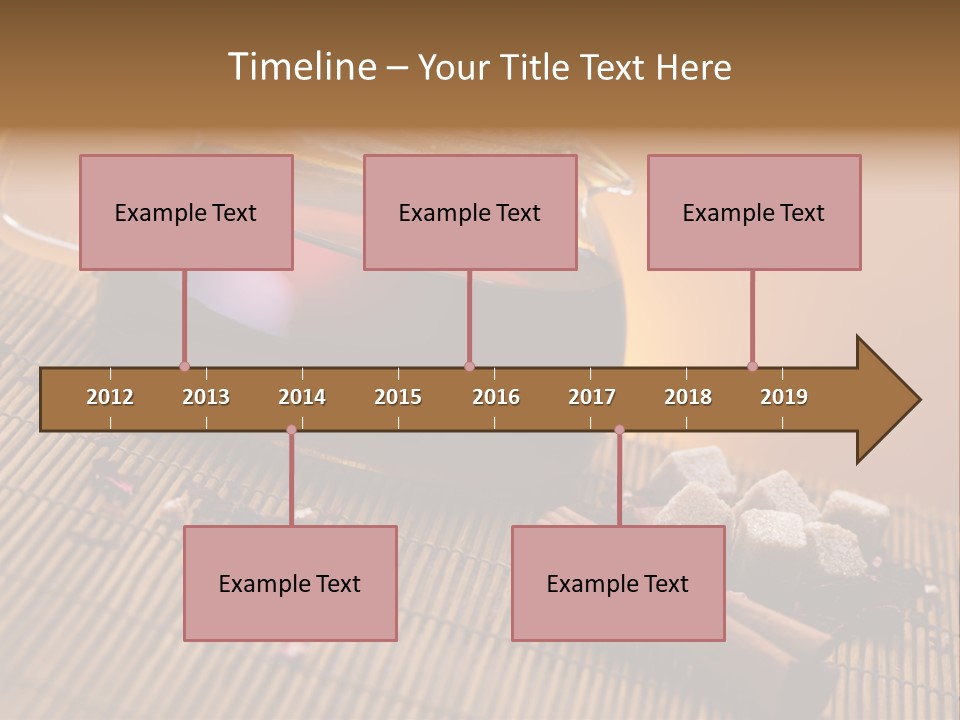 Cinnamon Taste Green PowerPoint Template