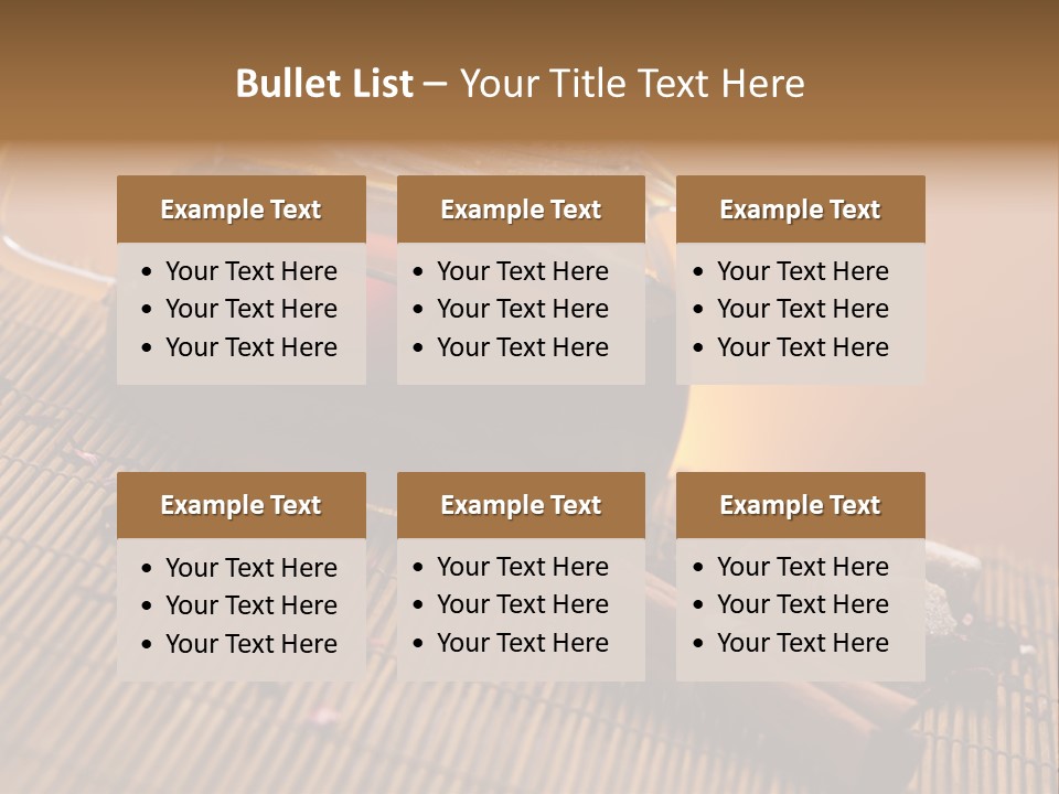Cinnamon Taste Green PowerPoint Template