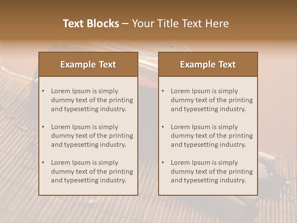 Cinnamon Taste Green PowerPoint Template
