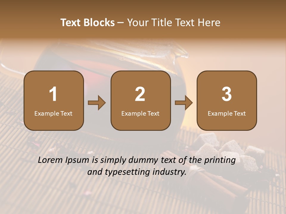 Cinnamon Taste Green PowerPoint Template