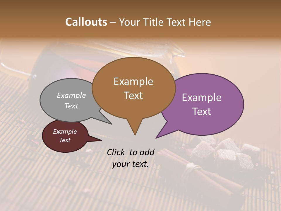 Cinnamon Taste Green PowerPoint Template