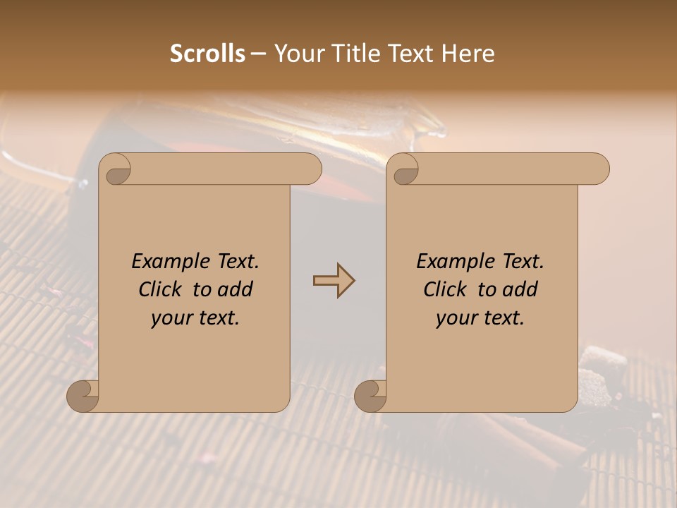 Cinnamon Taste Green PowerPoint Template