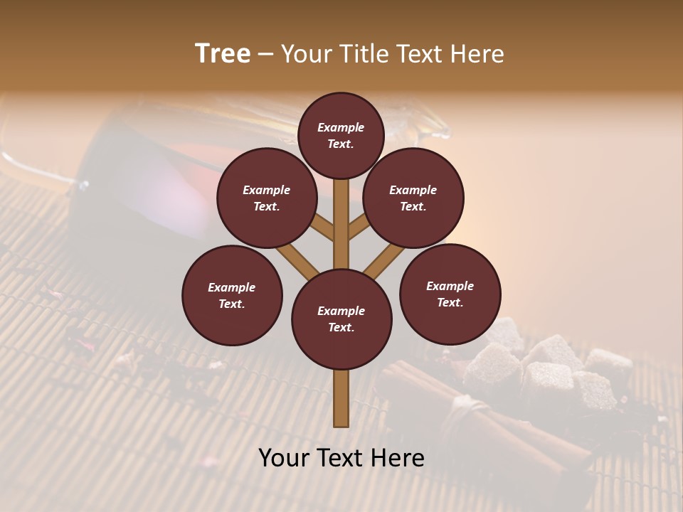 Cinnamon Taste Green PowerPoint Template