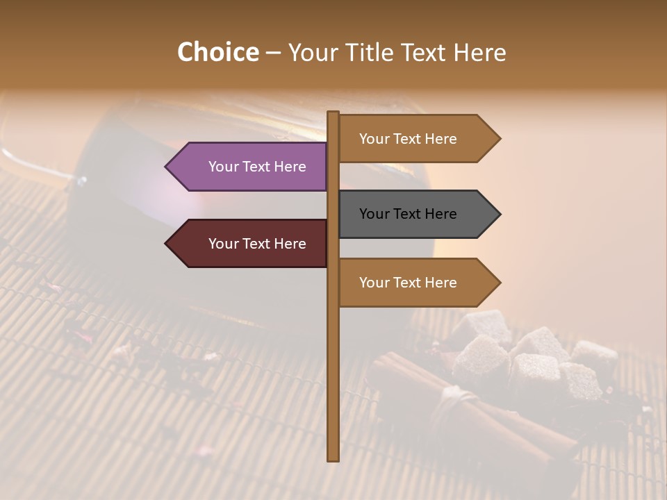Cinnamon Taste Green PowerPoint Template