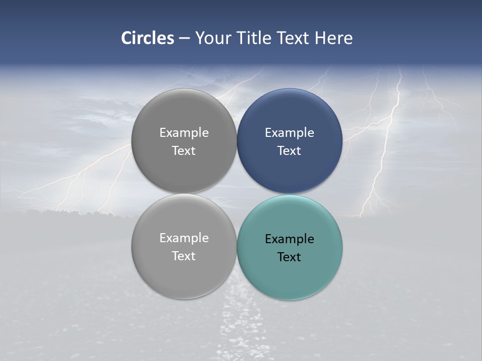 Photography Scenery Ominous PowerPoint Template