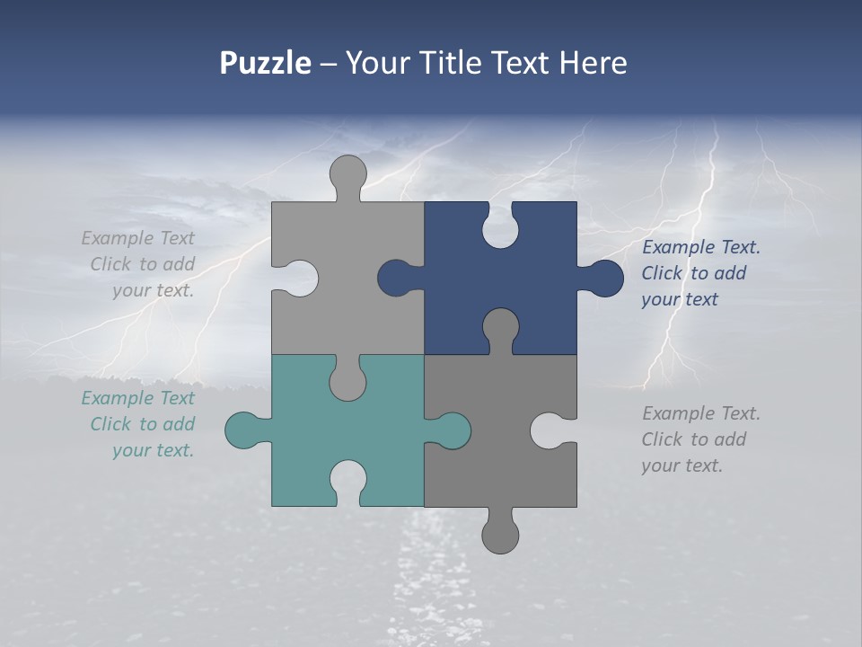 Photography Scenery Ominous PowerPoint Template