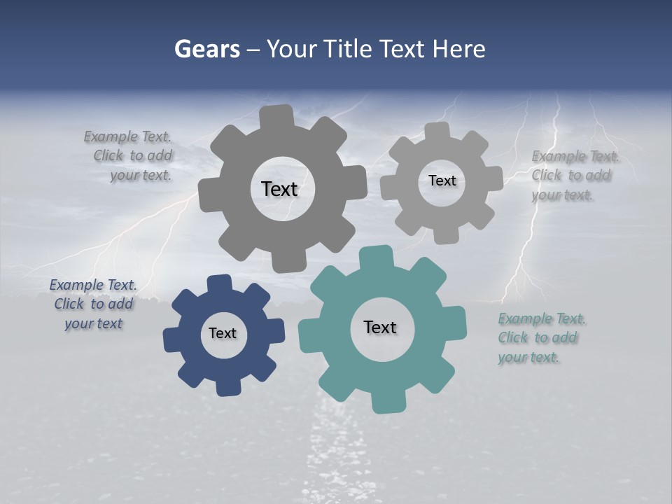 Photography Scenery Ominous PowerPoint Template