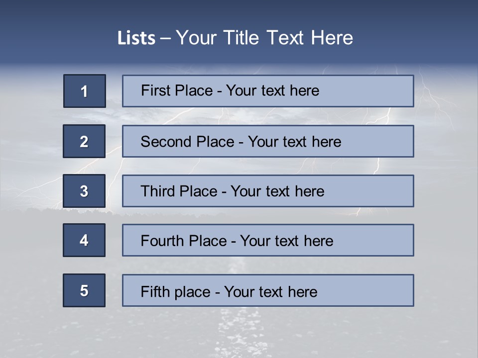 Photography Scenery Ominous PowerPoint Template