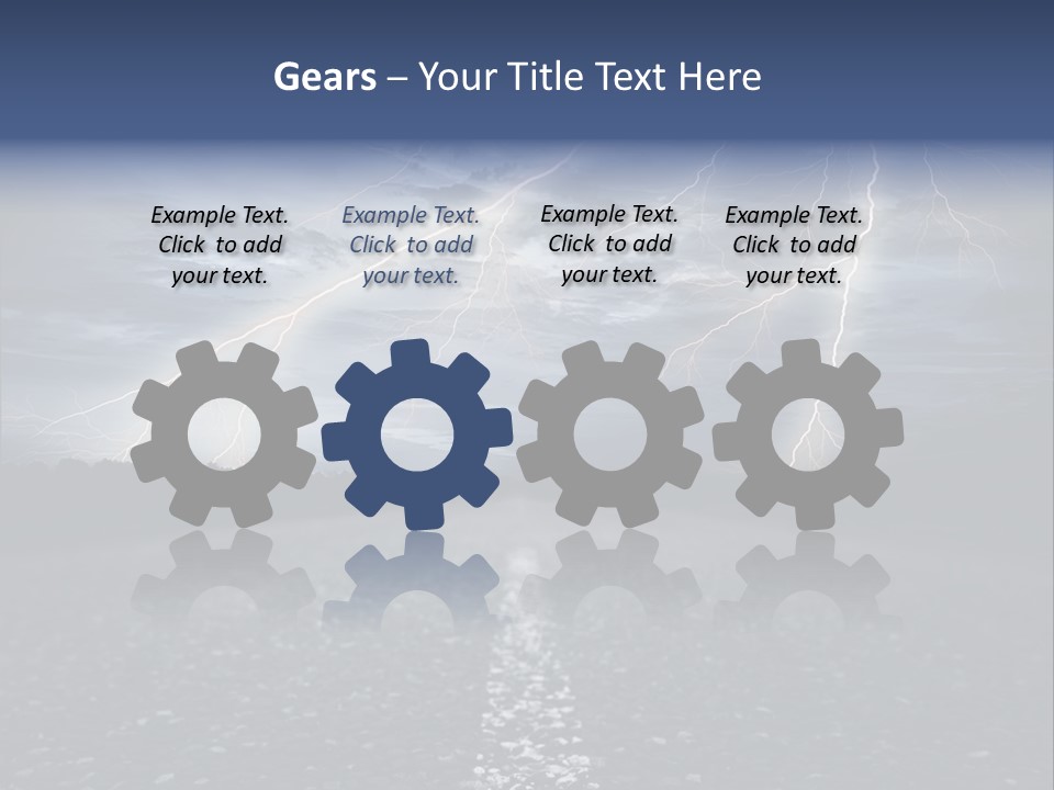 Photography Scenery Ominous PowerPoint Template