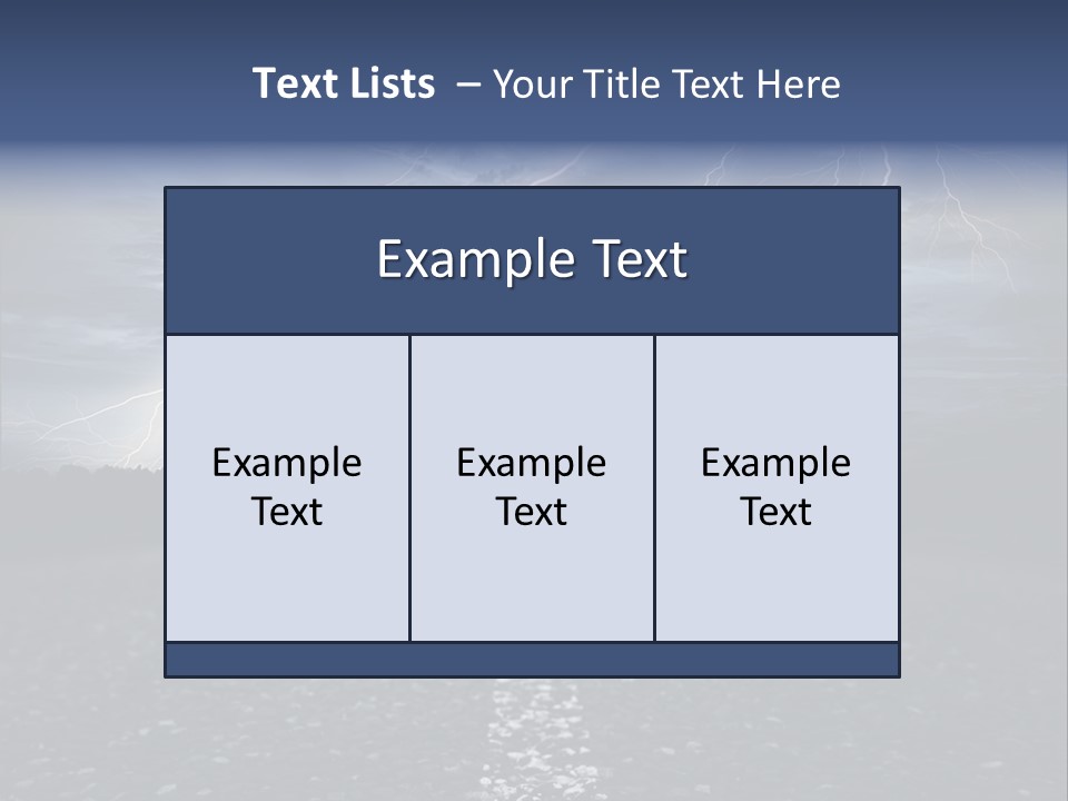 Photography Scenery Ominous PowerPoint Template