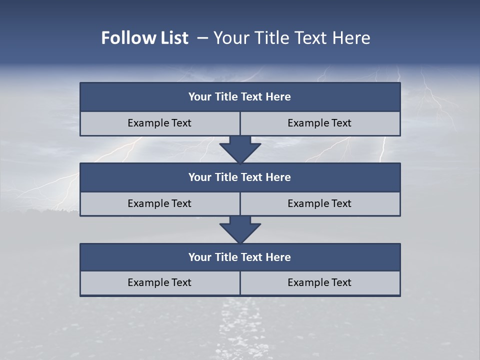 Photography Scenery Ominous PowerPoint Template