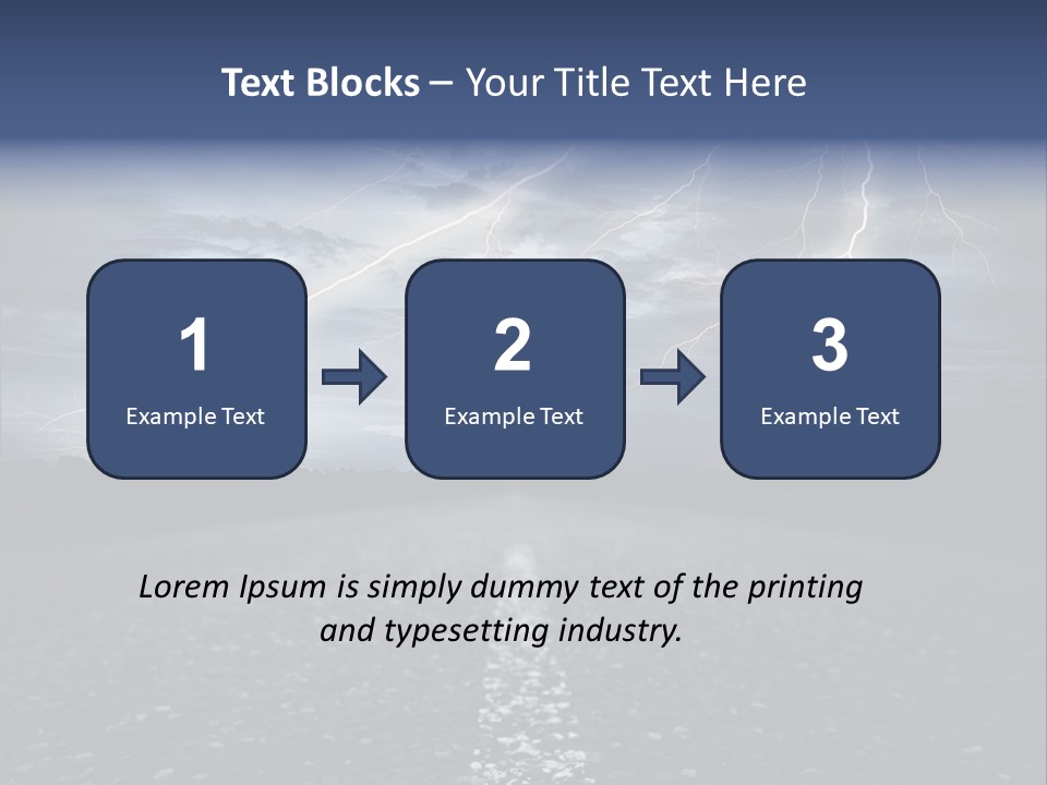 Photography Scenery Ominous PowerPoint Template