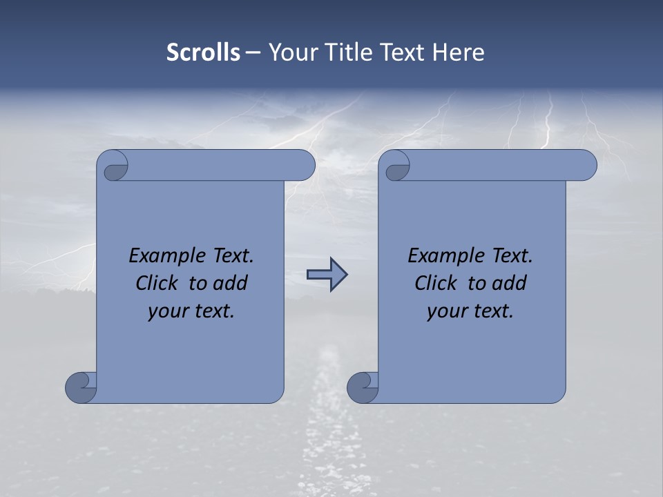 Photography Scenery Ominous PowerPoint Template