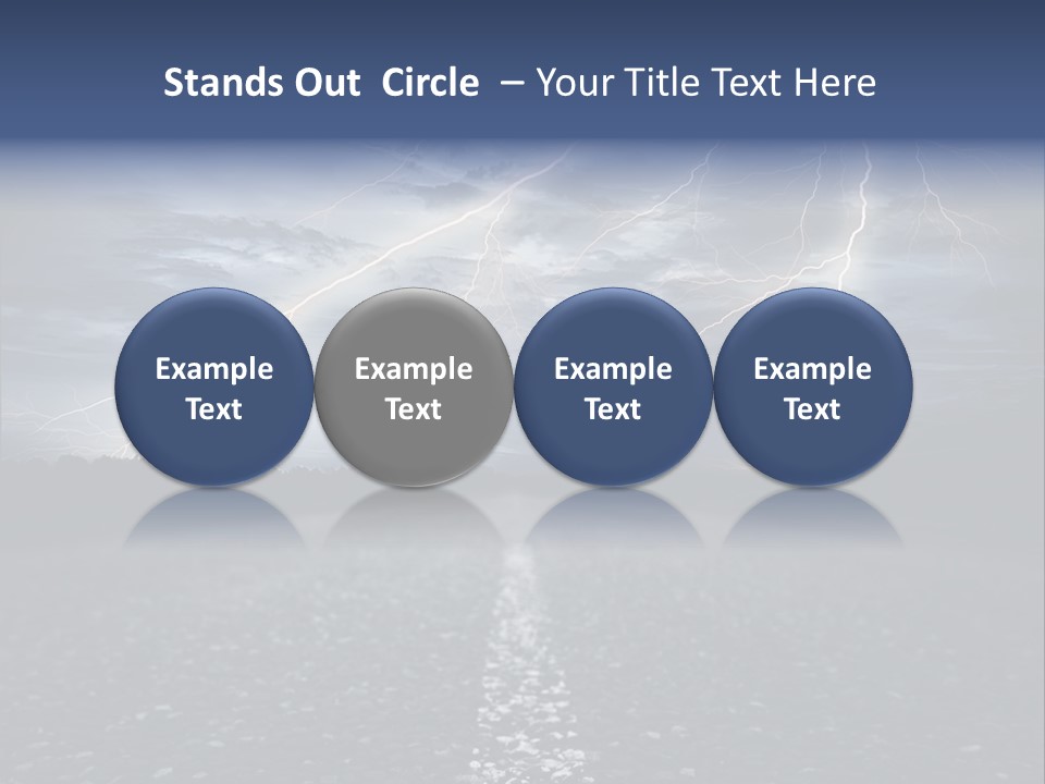 Photography Scenery Ominous PowerPoint Template