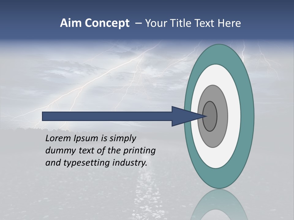 Photography Scenery Ominous PowerPoint Template