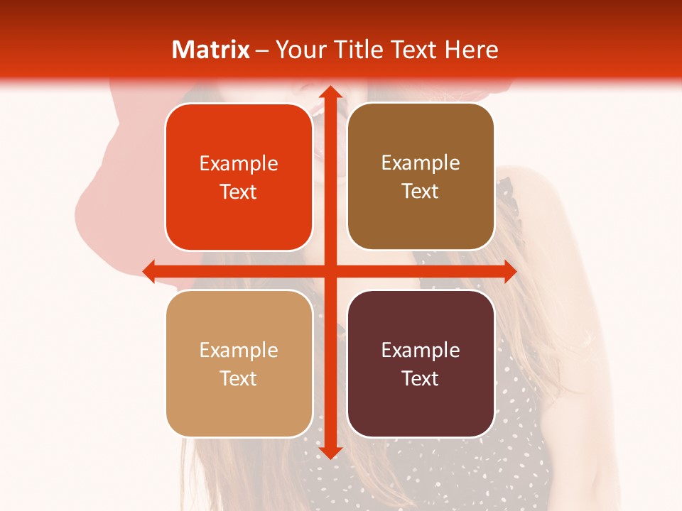 Portrait Person Closeup PowerPoint Template